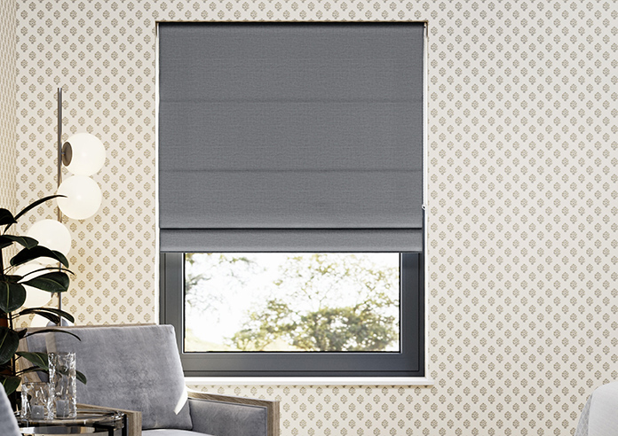Stockholm, Anthracite - Roman Blind - Image 3